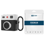 Custodia per auricolari in silicone XDcase in stile fotocamera retrò., For AirPods Pro 3, For AirPods 4, For AirPods Pro 2