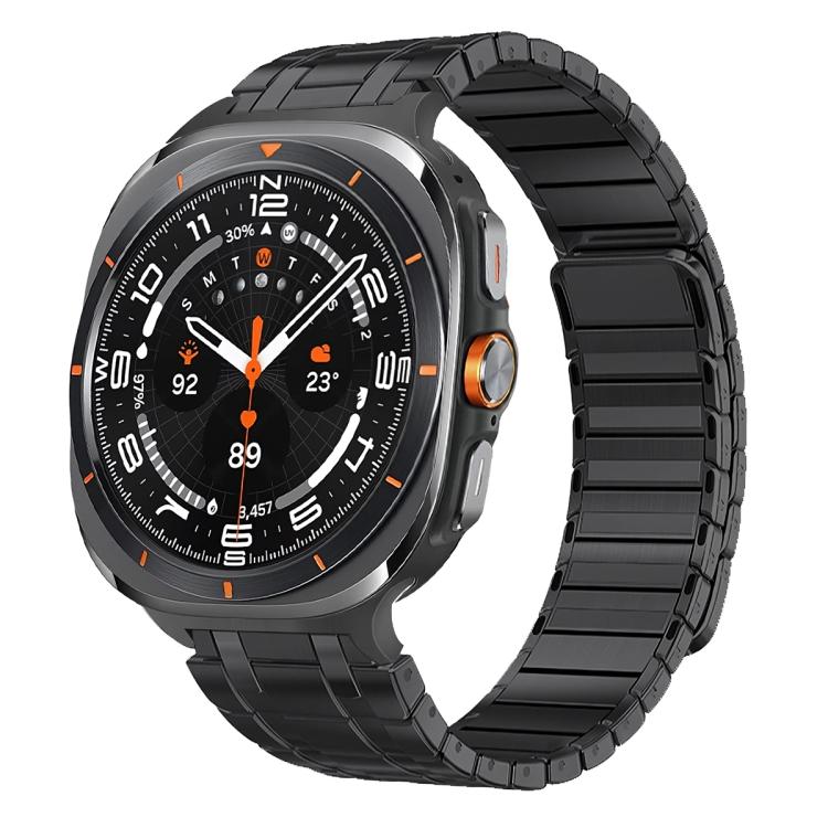 Cinturino magnetico in acciaio inossidabile per orologio, For Samsung Galaxy Watch Ultra 47mm / Ultra 2025, For Samsung Galaxy Watch8 / Watch8 Classic