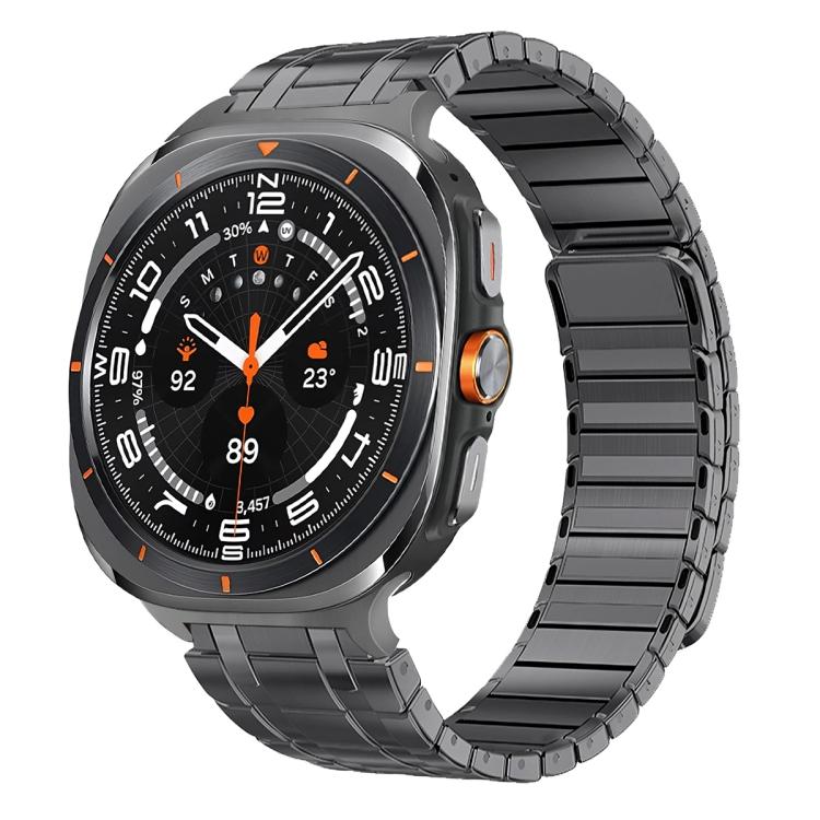 Cinturino magnetico in acciaio inossidabile per orologio, For Samsung Galaxy Watch Ultra 47mm / Ultra 2025, For Samsung Galaxy Watch8 / Watch8 Classic