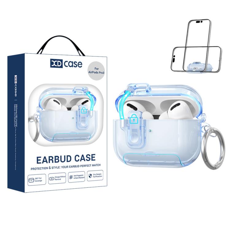 Custodia trasparente in TPU per AirPods Pro 2/3 e AirPods 4