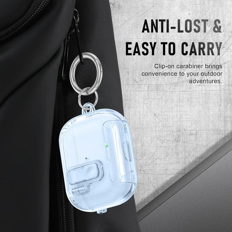Custodia trasparente in TPU per AirPods Pro 2/3 e AirPods 4