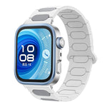 Cinturino ovale magnetico in silicone per orologio, For Huawei Watch Fit4 / Fit4 Pro / Fit3