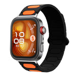 Cinturino ovale magnetico in silicone per orologio, For Huawei Watch Fit4 / Fit4 Pro / Fit3