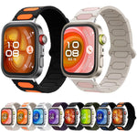 Cinturino ovale magnetico in silicone per orologio, For Huawei Watch Fit4 / Fit4 Pro / Fit3