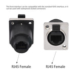 Connettore RJ45 D-Type Femmina Impermeabile CAT6/CAT5E