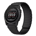 Cinturino per orologio magnetico in silicone con tre perline, For Garmin 26mm, For Garmin 22mm