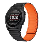 Cinturino per orologio magnetico in silicone con tre perline, For Garmin 20mm
