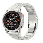 Cinturino per orologio con chiusura di sicurezza a sgancio rapido in lega di titanio., For Garmin 26mm, For Garmin 22mm
