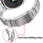 Cinturino per orologio con chiusura di sicurezza a sgancio rapido in lega di titanio., For Garmin 26mm, For Garmin 22mm