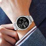 Cinturino per orologio con chiusura di sicurezza a sgancio rapido in lega di titanio., For Garmin 26mm, For Garmin 22mm