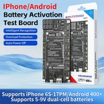 Scheda di attivazione per la ricarica della batteria JTX B9 5-9V per iPhone 6S-17 Pro Max (senza 16e) e Android, JTX B9