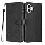 Custodia per telefono in ecopelle con stampa a rilievo di gatto sugli alberi, For iPhone 15 Pro Max, For iPhone 15 Pro, For iPhone 15 Plus