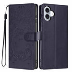 Custodia per telefono in ecopelle con stampa a rilievo di gatto sugli alberi, For iPhone 15 Pro Max, For iPhone 15 Pro, For iPhone 15 Plus
