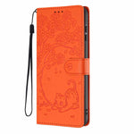 Custodia per telefono in ecopelle con stampa a rilievo di gatto sugli alberi, For iPhone 14 Pro, For iPhone 14 Pro Max, For iPhone 13 Pro Max