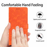 Custodia per telefono in ecopelle con stampa a rilievo di gatto sugli alberi, For iPhone 14 Pro, For iPhone 14 Pro Max, For iPhone 13 Pro Max