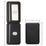 ESEBLE S2 Porta carte magnetico RFID per cellulare con texture in similpelle