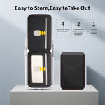 ESEBLE S2 Porta carte magnetico RFID per cellulare con texture in similpelle