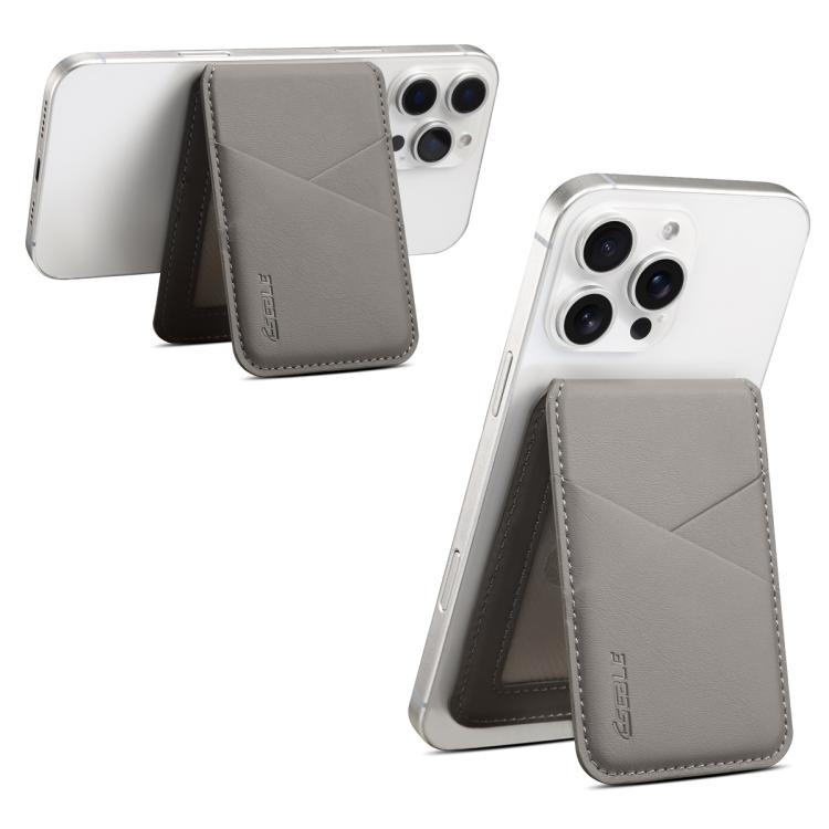 ESEBLE S2 Porta carte magnetico RFID per cellulare con texture in similpelle