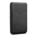 ESEBLE S3 Porta cellulare magnetico con slot per schede RFID e texture in similpelle a blocchi di colore