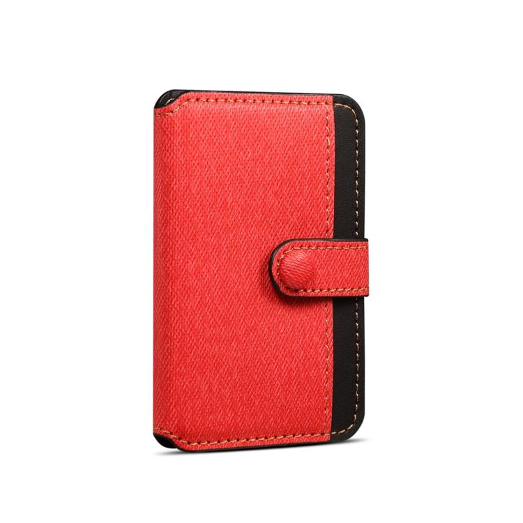ESEBLE Porta cellulare pieghevole con scomparti per carte, adesivo e a blocchi di colore