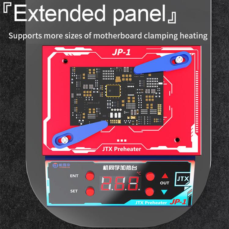 Piattaforma di preriscaldamento laminata per la degommazione di schede madri universali JTX JP-1., EU Plug, US Plug