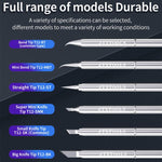 Punte per saldatore serie JTX T12, T12-BK, T12-BT, T12-MBT, T12-SK, T12-SMK, T12-ST