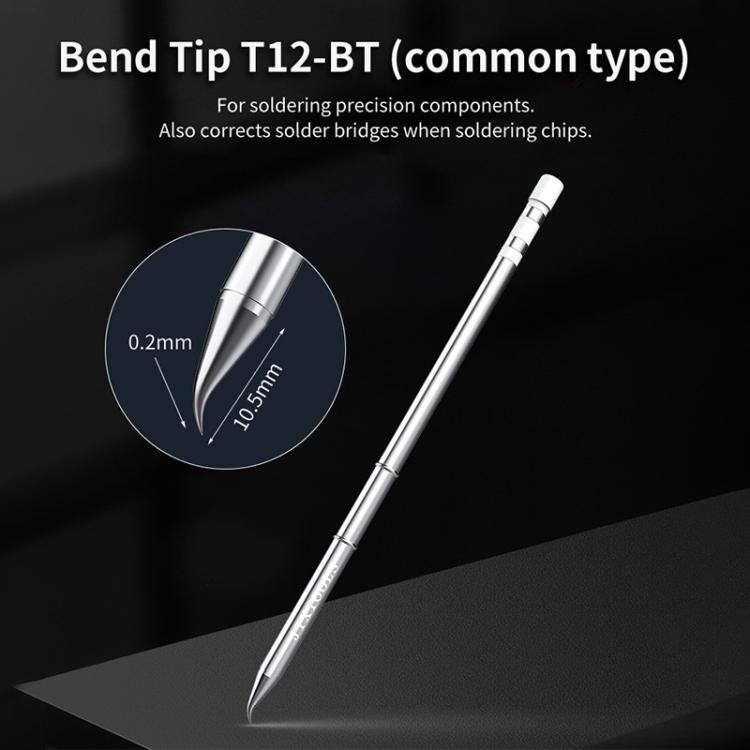 Punte per saldatore serie JTX T12, T12-BK, T12-BT, T12-MBT, T12-SK, T12-SMK, T12-ST