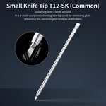 Punte per saldatore serie JTX T12, T12-BK, T12-BT, T12-MBT, T12-SK, T12-SMK, T12-ST