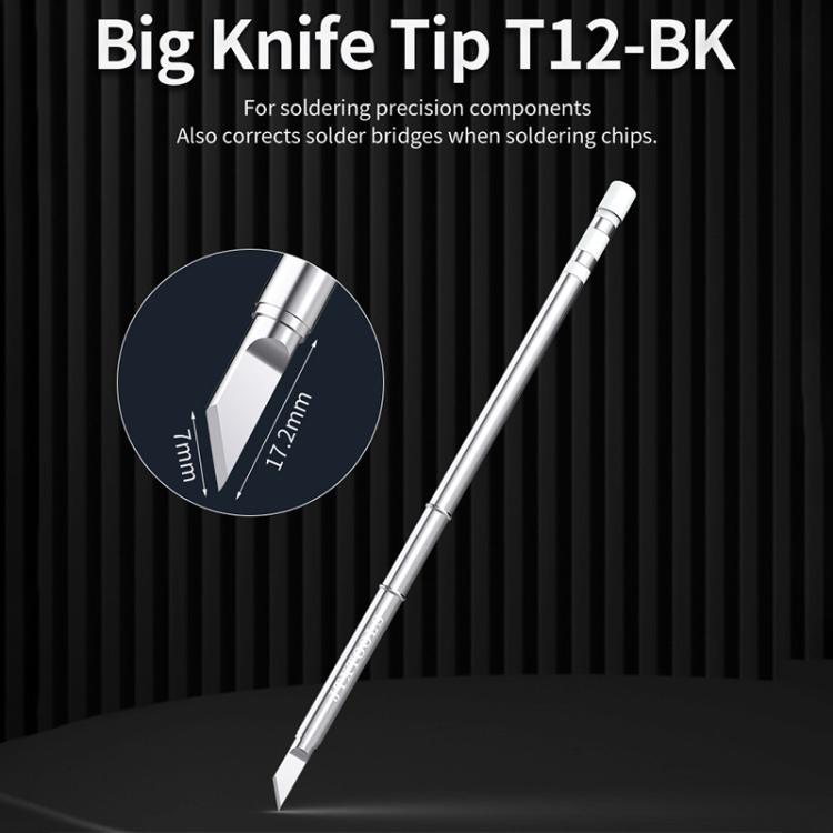 Punte per saldatore serie JTX T12, T12-BK, T12-BT, T12-MBT, T12-SK, T12-SMK, T12-ST