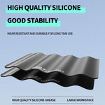 JTX TP-5 Cuscinetto in silicone nero antistatico, antiscivolo, extra spesso, isolante, da 5 mm per riparazioni., JTX TP-5