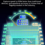 JTX A9 Misuratore multifunzione con display digitale ad alta precisione e forma d'onda curva, JTX A9