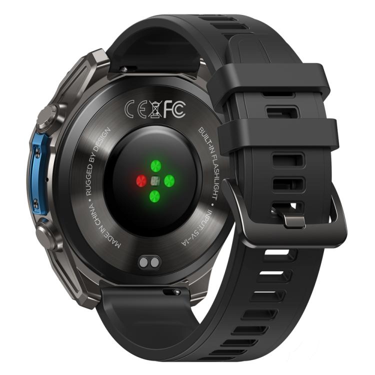 Smartwatch T-Rex rugged con display AMOLED da 1,43 pollici e torcia integrata.