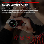 Smartwatch T-Rex rugged con display AMOLED da 1,43 pollici e torcia integrata.