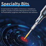 Cacciavite di precisione 2D JTX JT-87 antiscivolo in acciaio S2 super duro, Y 0.6, T2, 1.5, 0.8, 2.5, 5 in 1 Set