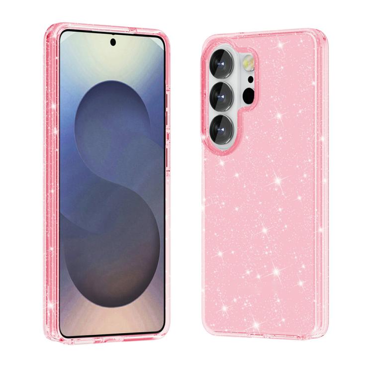 Custodia per telefono antiurto Terminator con glitter in polvere, For Samsung Galaxy S26+ 5G, For Samsung Galaxy S26 Ultra 5G, For Samsung Galaxy S26 5G