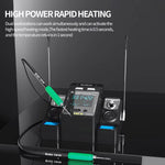 Stazione di rilavorazione per saldatura intelligente a doppia stazione JTX TX1D, EU Plug, US Plug