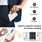 Custodia magnetica per telefono MagSafe in stile Terminator con glitter in polvere., For Samsung Galaxy S26+ 5G, For Samsung Galaxy S26 Ultra 5G, For Samsung Galaxy S26 5G