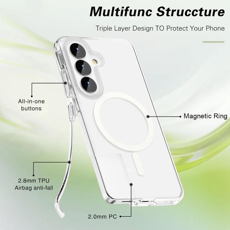 Custodia magnetica per telefono Terminator MagSafe, For Samsung Galaxy S26+ 5G, For Samsung Galaxy S26 Ultra 5G, For Samsung Galaxy S26 5G