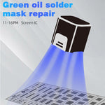 Circuito integrato JTX Screen IC a rete oleosa verde per iPhone 11-16 Pro Max, JTX Screen IC Green Oil Mesh