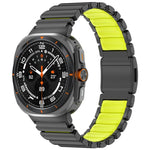 Cinturino per orologio Norman in titanio con fibbia magnetica., For Samsung Galaxy Watch Ultra 47mm / Ultra 2025, For Samsung Galaxy Watch8 / Watch8 Classic