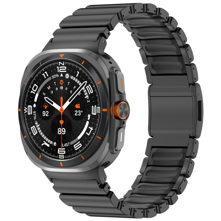 Cinturino per orologio Norman in titanio con fibbia magnetica., For Samsung Galaxy Watch Ultra 47mm / Ultra 2025, For Samsung Galaxy Watch8 / Watch8 Classic