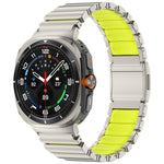 Cinturino per orologio Norman in titanio con fibbia magnetica., For Samsung Galaxy Watch Ultra 47mm / Ultra 2025, For Samsung Galaxy Watch8 / Watch8 Classic