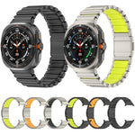 Cinturino per orologio Norman in titanio con fibbia magnetica., For Samsung Galaxy Watch Ultra 47mm / Ultra 2025, For Samsung Galaxy Watch8 / Watch8 Classic
