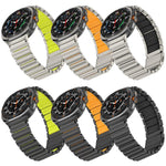 Cinturino per orologio Norman in titanio con fibbia magnetica., For Samsung Galaxy Watch Ultra 47mm / Ultra 2025, For Samsung Galaxy Watch8 / Watch8 Classic