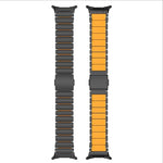 Cinturino per orologio Norman in titanio con fibbia magnetica., For Samsung Galaxy Watch Ultra 47mm / Ultra 2025, For Samsung Galaxy Watch8 / Watch8 Classic