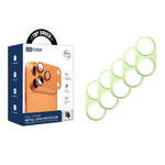 XDcase - Set di 5 protezioni cave per obiettivo fotografico in lega di titanio, For iPhone 17