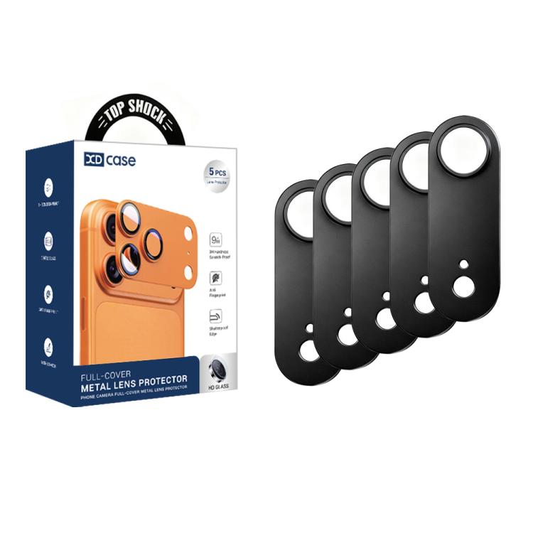 XDcase - Set di 5 protezioni cave per obiettivo fotografico in lega di titanio, For iPhone Air