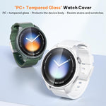 Cassa per orologio xDfind con pellicola temperata a tinta unita e PC integrato, For Xiaomi Watch 5