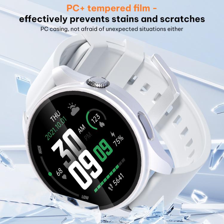 Cassa per orologio xDfind con pellicola temperata a tinta unita e PC integrato, For Xiaomi Watch 5