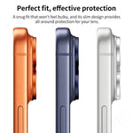 XDcase 5 pezzi Pellicola adesiva per obiettivo fotografico in metallo satinato a copertura totale, For iPhone Air